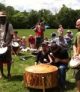 Community Drum Circle ebvent at Schiller Park( German Village)
